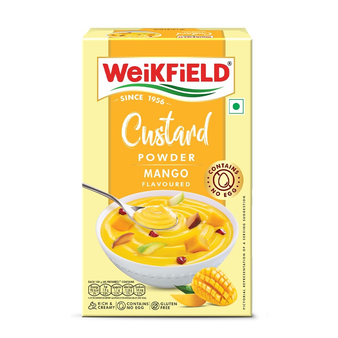 WEIKFIELD CUSTARD POWDER MANGO 75 GM